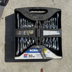 Kobalt 30-Piece 12-Point Metric and Standard Combination Wrench
