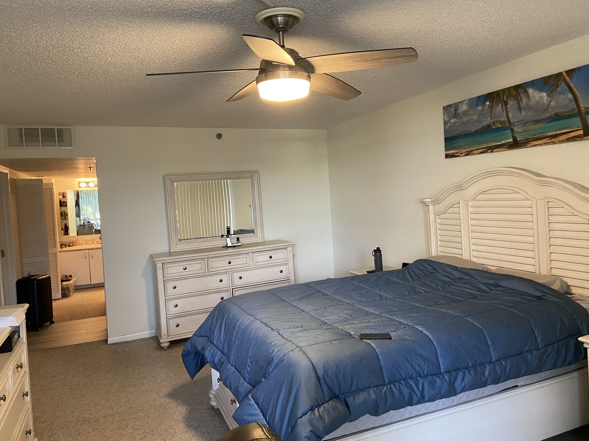 City Furniture- Savannah Ivory Bed room set