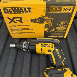 DeWalt 20V Brushless Drywall Screwgun (Tool Only) – Nuevo