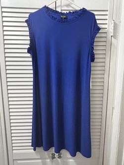 1 X Royal Blue Dress. N W Tags.  Nicole Miller Brand 