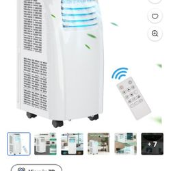 Costway Portable Air Conditioner 5500 BTU (8000BTU ASHRAE) Dehumidifier