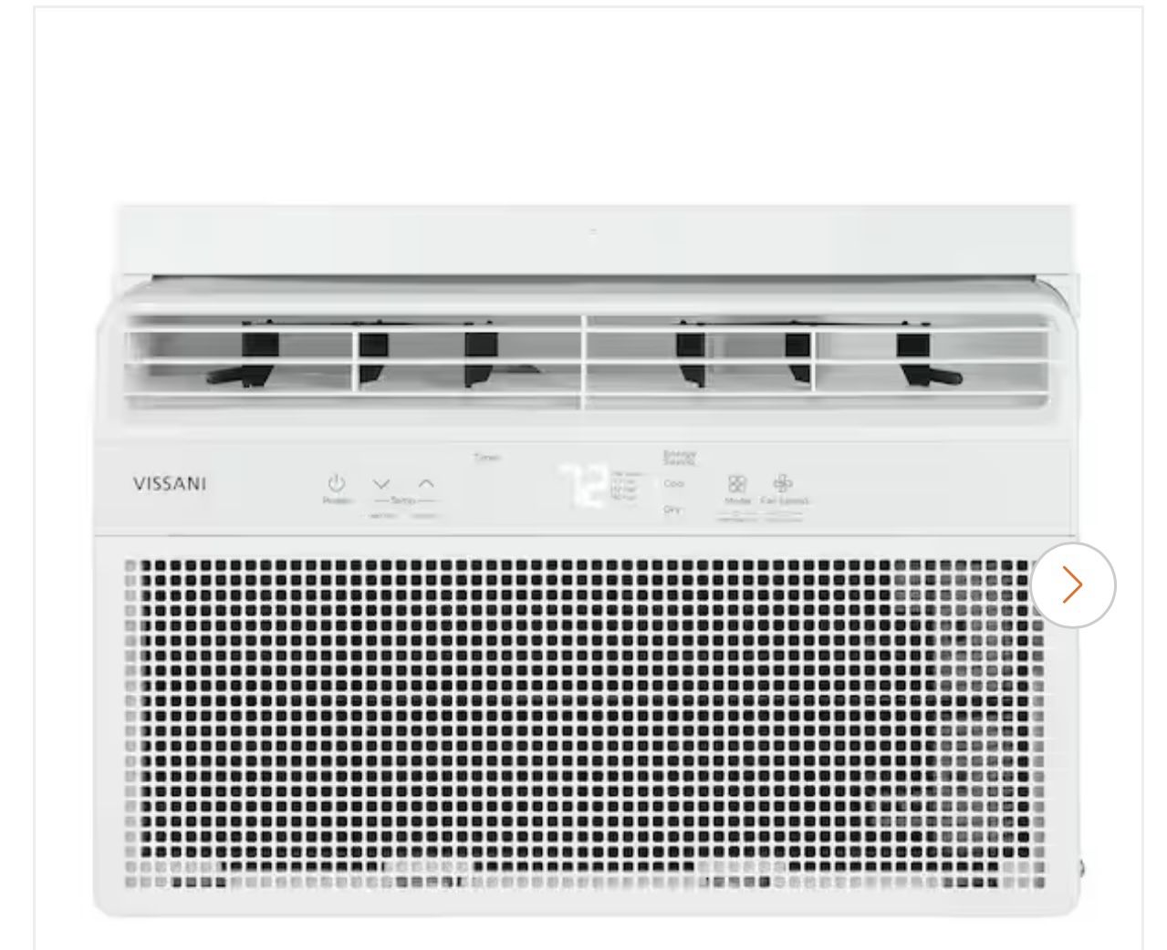 NEW Vissani 5000 BTU 115 Volt Window Air Conditioner for 150 sq. ft. Rooms