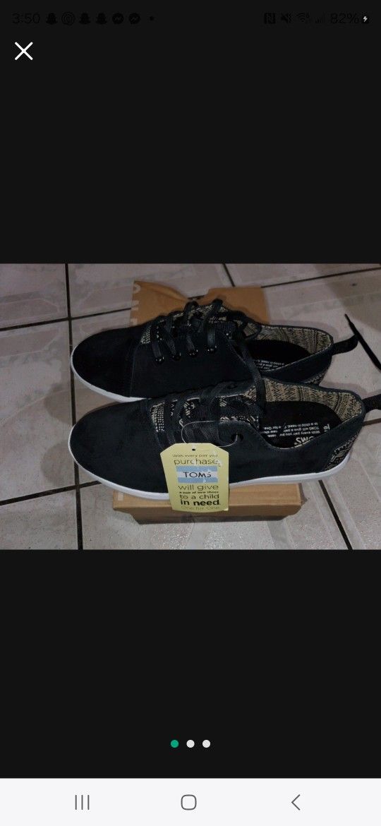 Vans And Tom's Sneakers