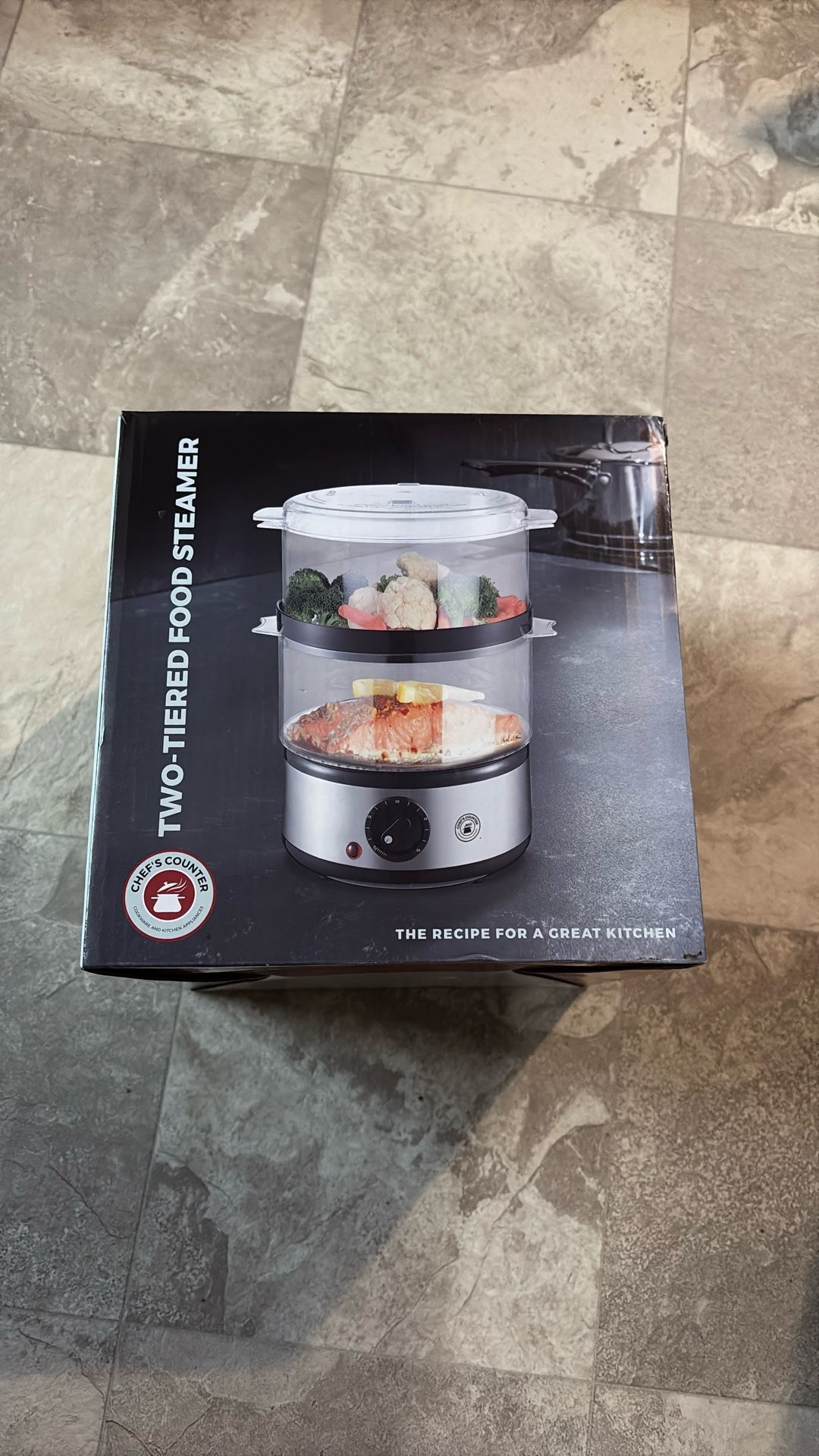 Two Tier Food Steamer