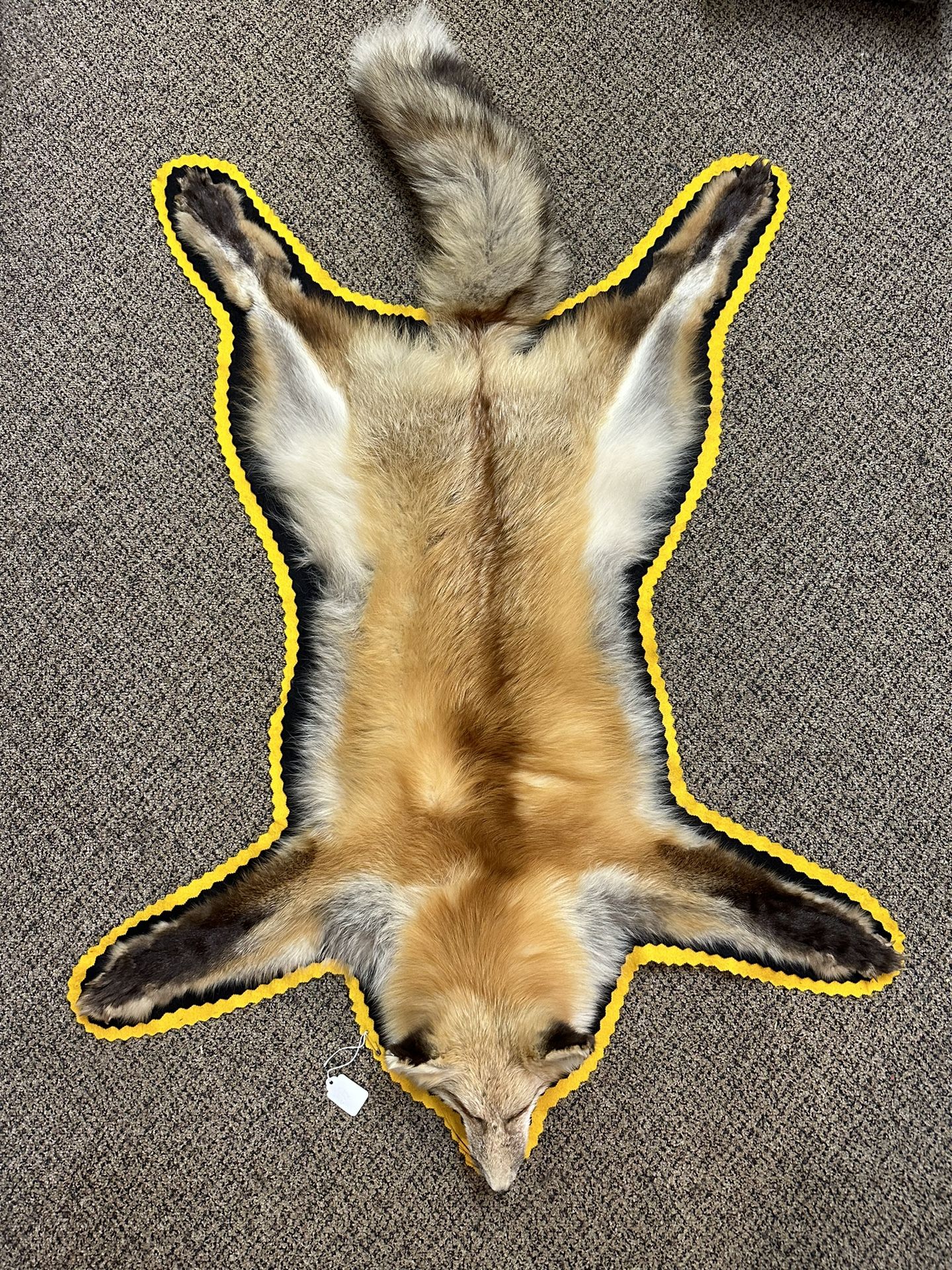 Vintage Fox Rug Taxidermy