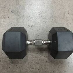 55 Pound dumbbell