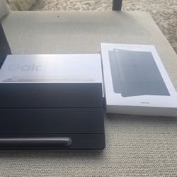 Samsung Galaxy Tab S9 (128GB, Beige) + Samsung Keyboard + BRAECN Kids Case – Excellent Condition!