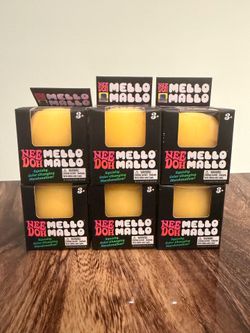 NeeDoh Mello Mallo Yellow - 6 Available