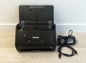 Epson WorkForce ES-500W Wireless Duplex Document Scanner - Black
