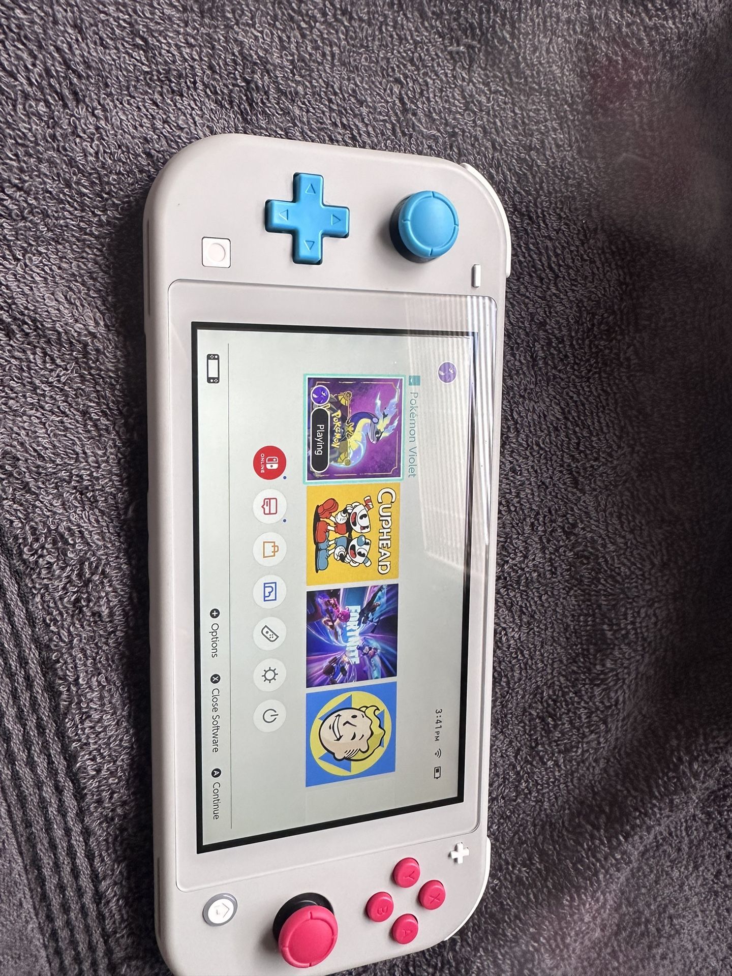 NINTENDO SWITCH LITEとポケモンバイオレット Nintendo Switch Lite