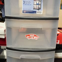 3 Drawer Plastic Drawer