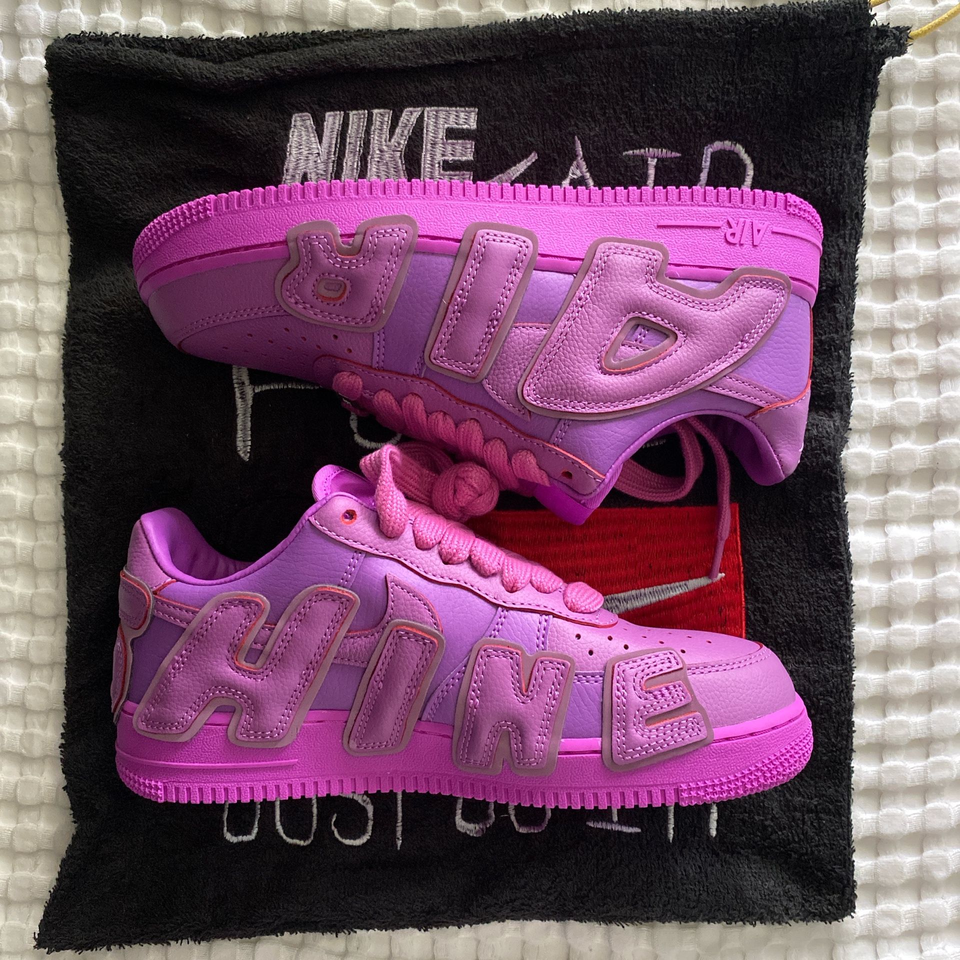 Air force 1 CPFM purple/fuchsia dream size 8.5 men