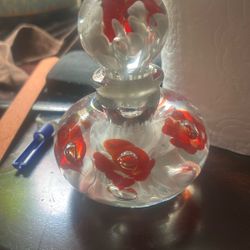 And perfume bottle Made  Of Glass 