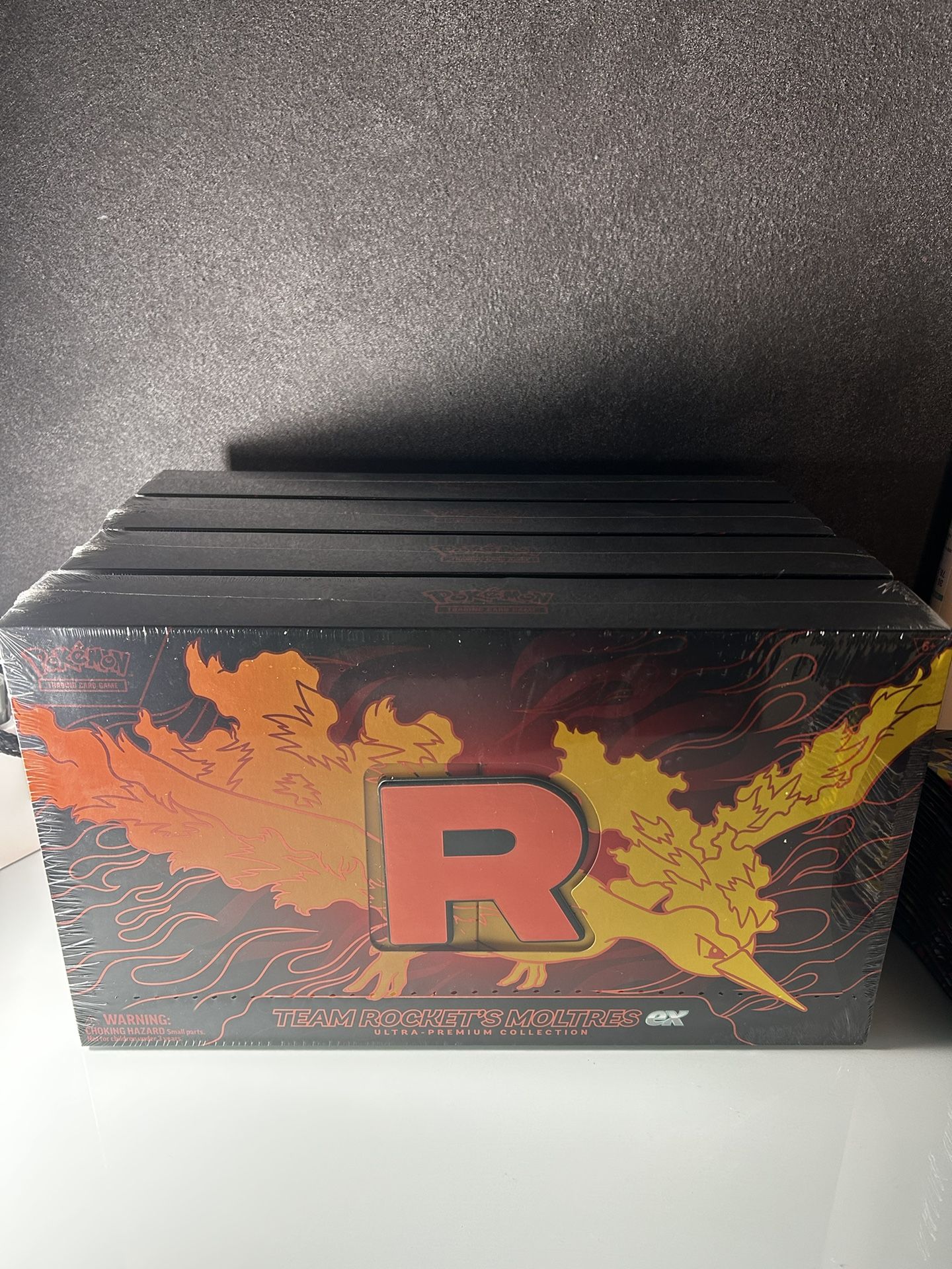 Pokémon TCG Team Rockets Moltres Ultimate Premium Collection UPC