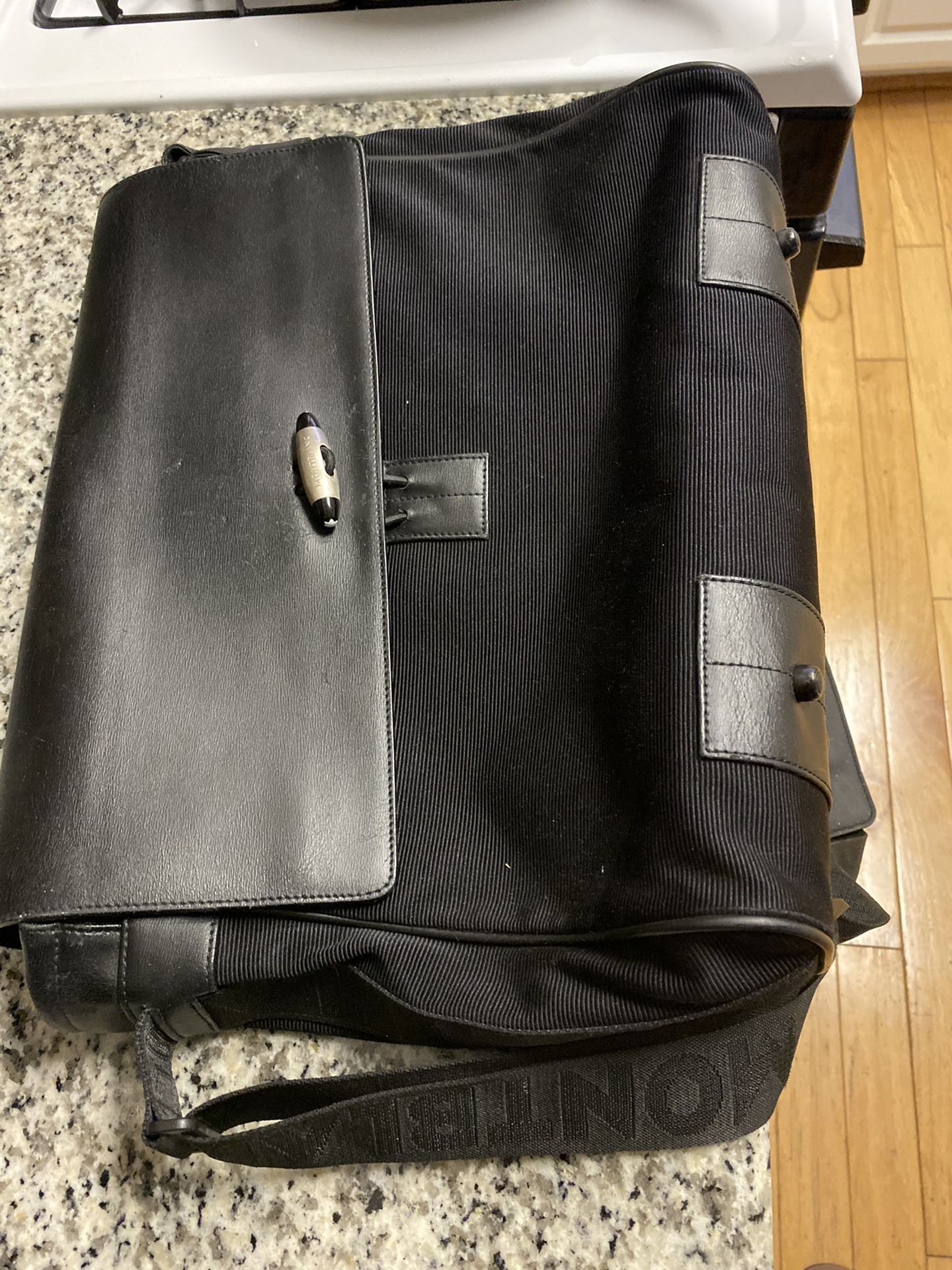 Montblanc messenger briefcase bag