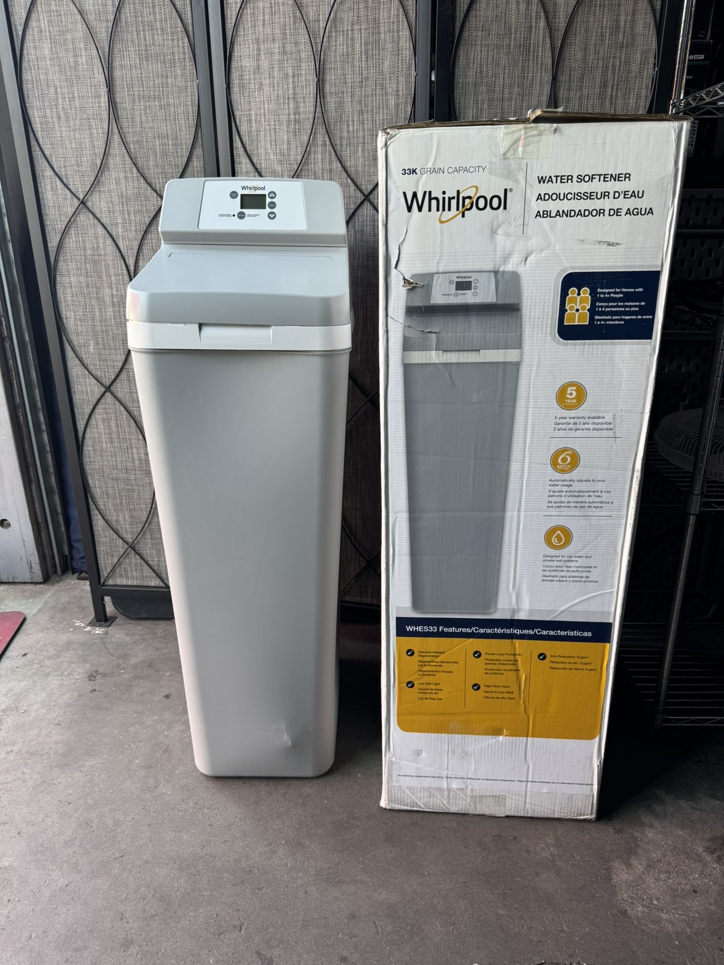 Whirlpool 33000 - Grain Water Softener For High Iron Levels