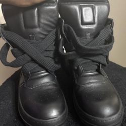 Rick Owen Jumbo Laced Geobaskets Size 12