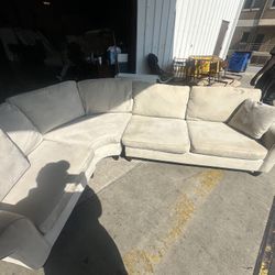 Haverty’s “Amalfi Linen” Sectional Sofa