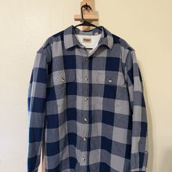Men’s Flannel Jacket (Redhead)