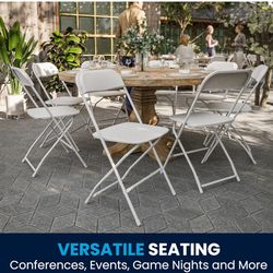 sillas de plastico paquete de 10