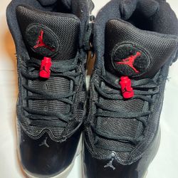 Nike  Mens Air Jordan 6 Rings Black , Red &white 