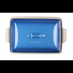 Le Creuset Heritage Rectangular Covered Casserole 4QT Marseille