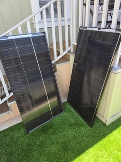 200w x 2 solar panels, AeternaSol, bifacial