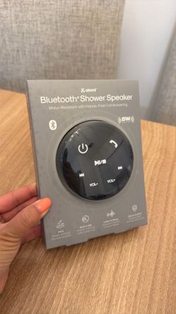 Bluetooth shower speaker