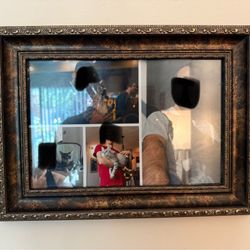 Ornate picture Frame With gold Finishing