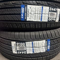215/55/17 CELIMO TIRES FREE INSTALLATION 