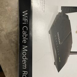 NETGEAR Cable Modem WiFi Router Combo C6220 - Compatible With All Cable Providers Including Xfinity by Comcast, Spectrum, Cox | For Cable Plans Up to 