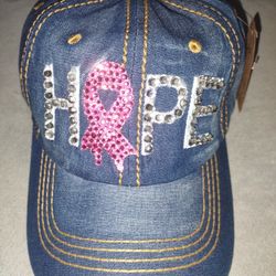 Hope Bling Denim Hat