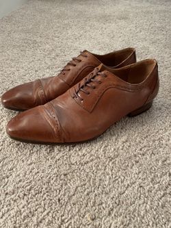 Mens Aldo Brown Leather Shoes - Size 12