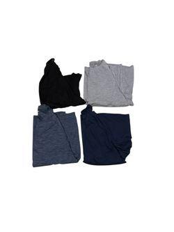 Men’s Glacier Athletic T-Shirt Bundle – 4 Shirts – Size XL