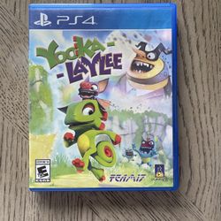 PS4 Games Yooka Laylee