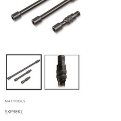 MAC TOOLS 3/8" Locking Extensions 