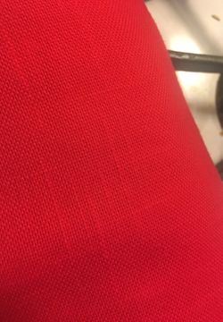 Red table cloth 58x118”