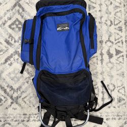 Vintage Jansport External Frame Backpacking Hiking Backpack