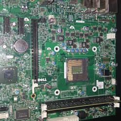 Dell Optiplex 390 Motherboard W IO Shield(Bent Pins) 8gb DDR3 1600mhz Ram Included