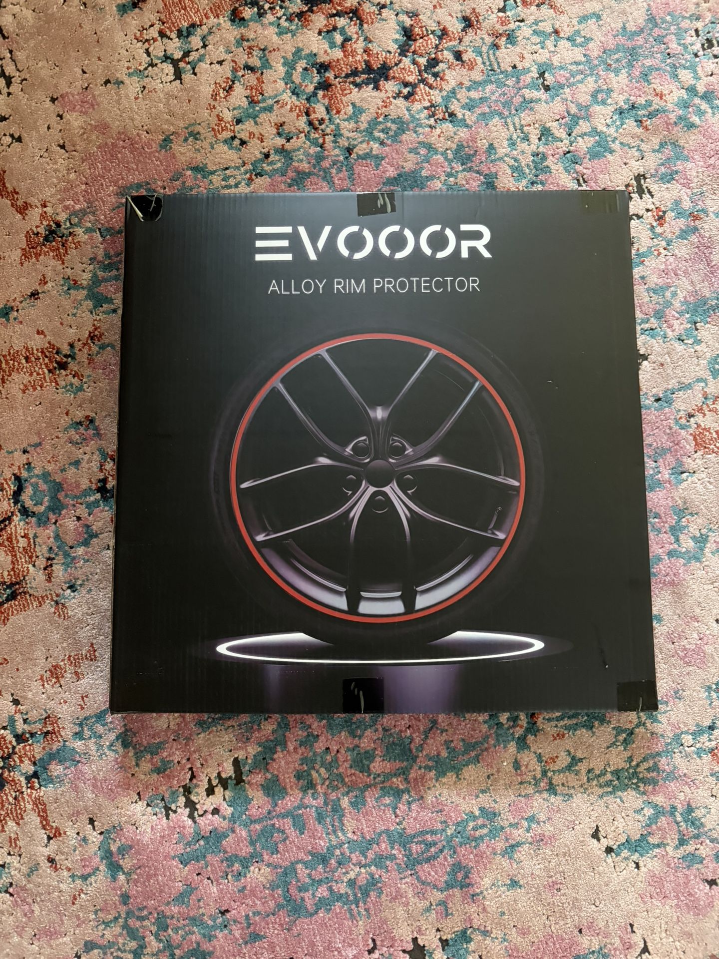 New Evooor Automotive Alloy Wheel Protector 20β White