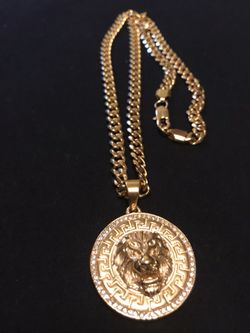 Gold Lion Chain