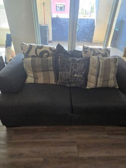 Couch and love seat