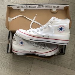 White Converse 