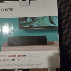 Sony Multi Blu Ray,Dvd, Wifi, Streaming Etc