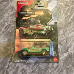Matchbox Jurassic World Rebirth Jeep Wrangler #18