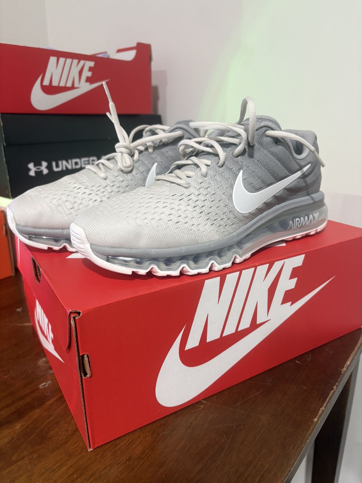 Nike Air Max 2017 Grey/White – Brand New in Box