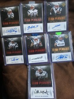 2017 MAJESTIC PATS AUTOGRAPHED COLLECTION