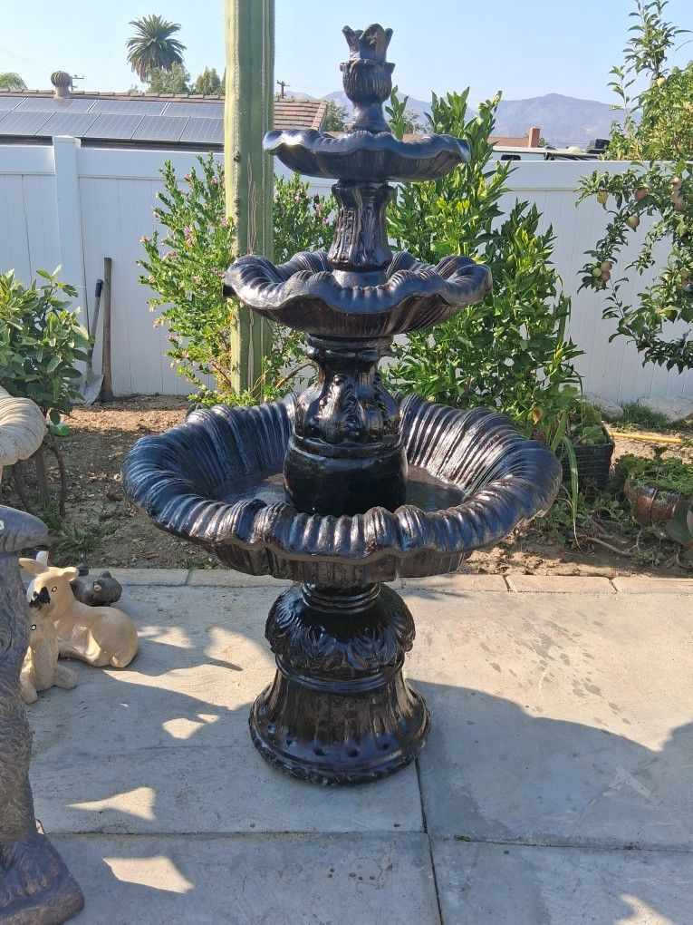 Concrete Fountain