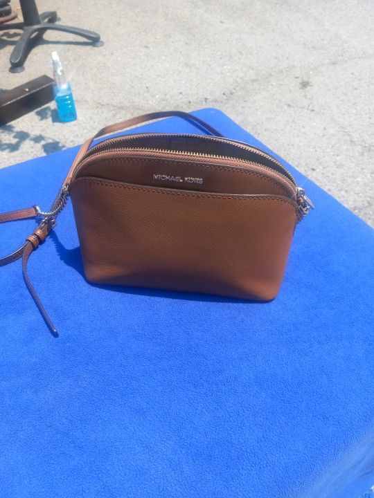 Michael Kors Emmy Saffiano Leather Medium Crossbody Bag