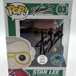 Stan Lee Signed Funko Pop